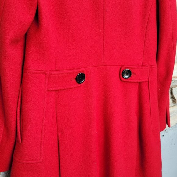 Red Banana Republic Wool Coat - Picture 8 of 10